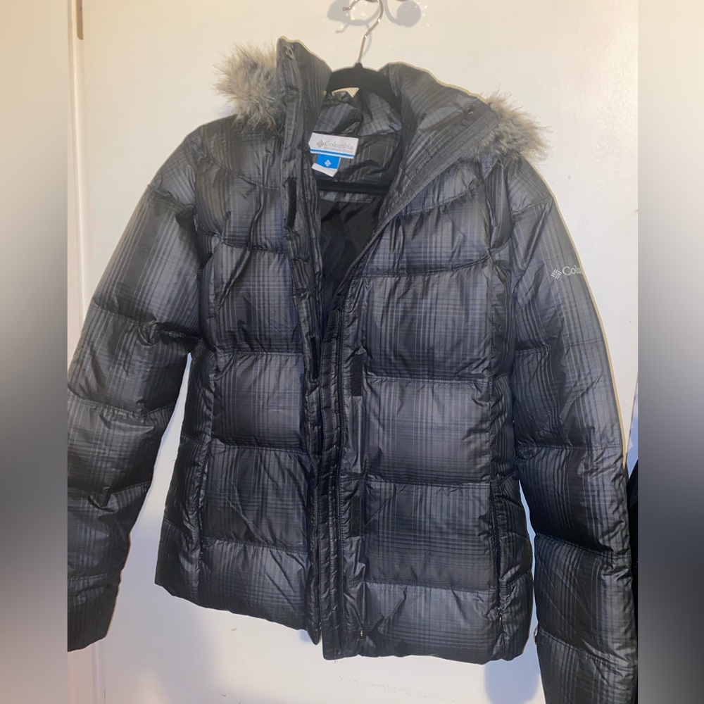Columbia down feather insulated Omni shield jacket